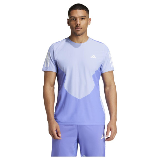Adidas Ανδρική κοντομάνικη μπλούζα Own the Run Colorblock Aeroready Tee
